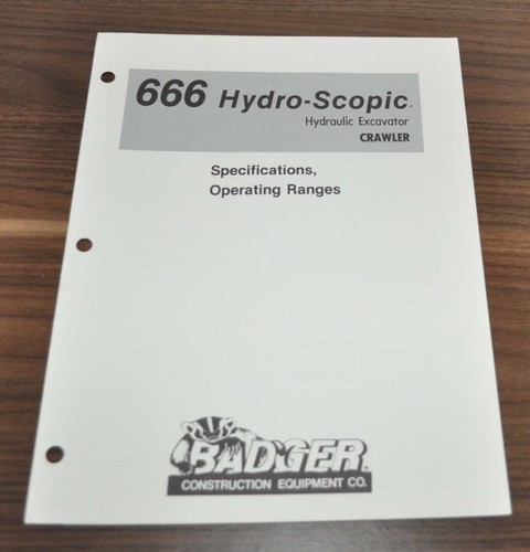 Badger 666 hydro scopic - 666, hydro-scopic